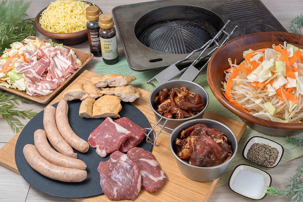 [Genghis Khan BBQ set (equipment rental included)]