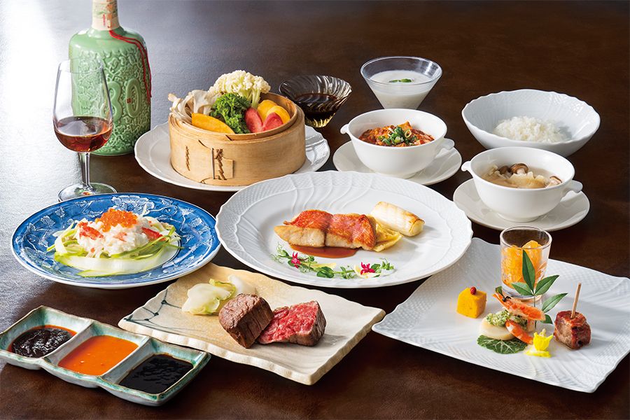 中華：鉄板焼コース　白虎