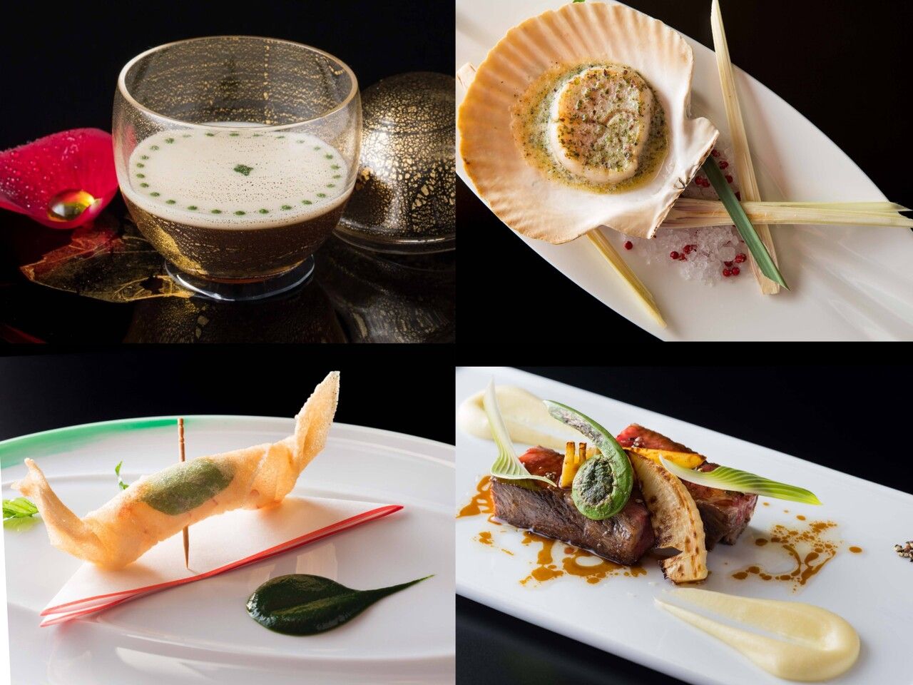 MENU  DÉCOUVERTE～ロブション スペシャリテ フルコース・ペアリングワイン付