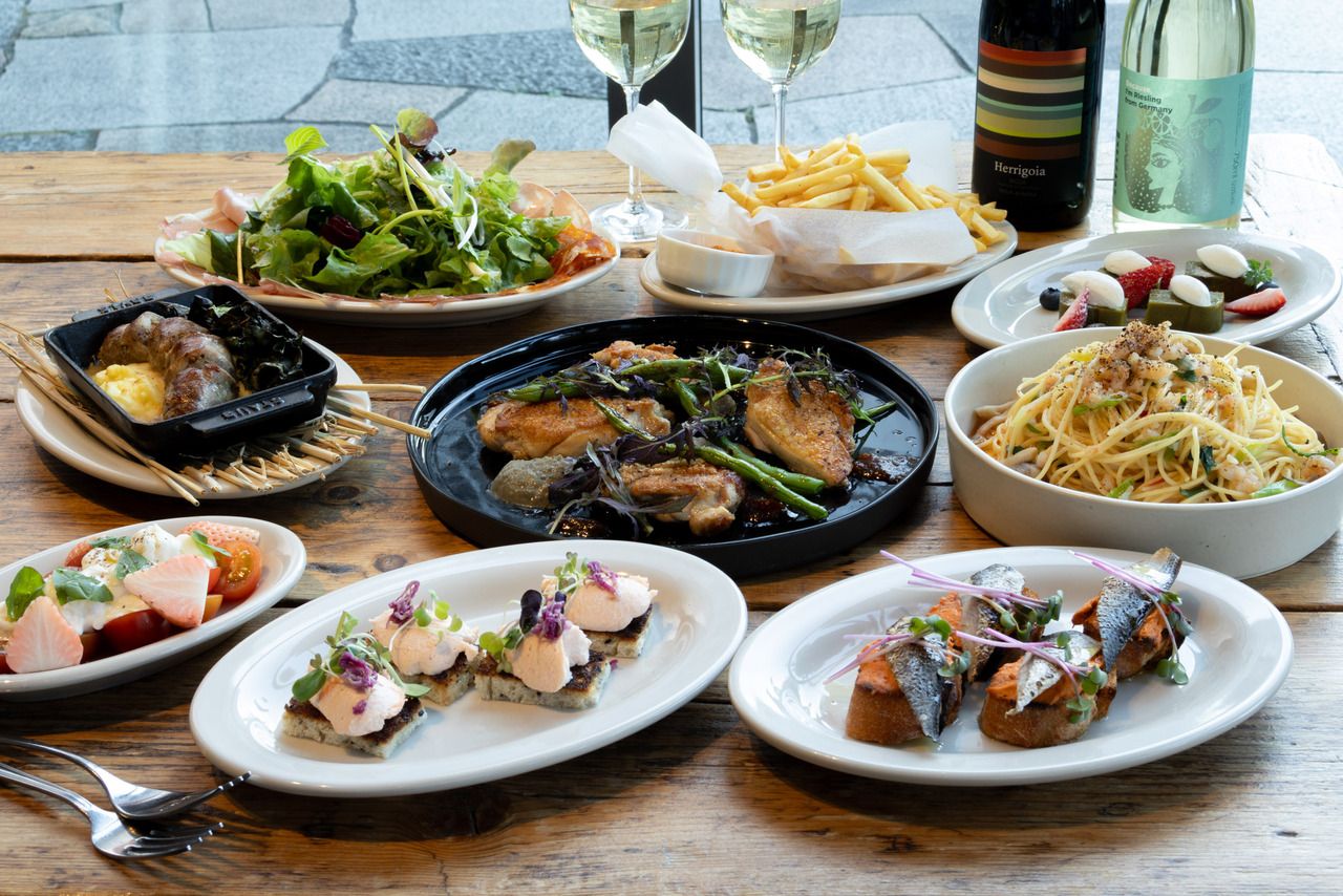 【スタンダードプラン】飲み放題と人気の前菜からパスタまでボリューム満点☆全9品6000円(税込)