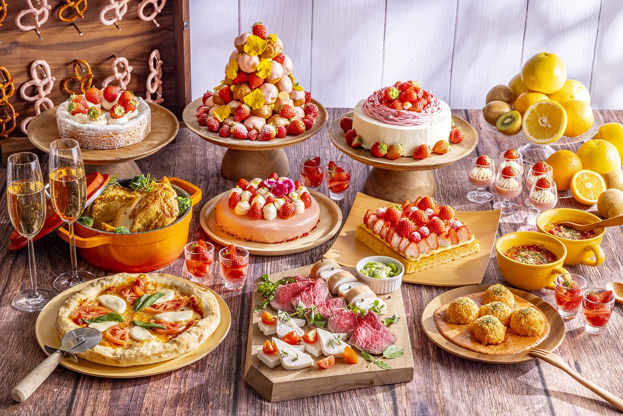 CLUB ORIENTAL會員專屬套餐【～6月30日】「休閒義大利&義大利Dolce Fair」自助午餐比正常價格優惠20%⇒成人2,800日圓【到訪前2小時內有效】