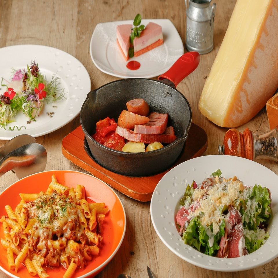 《LUNCH》ラクレットコース