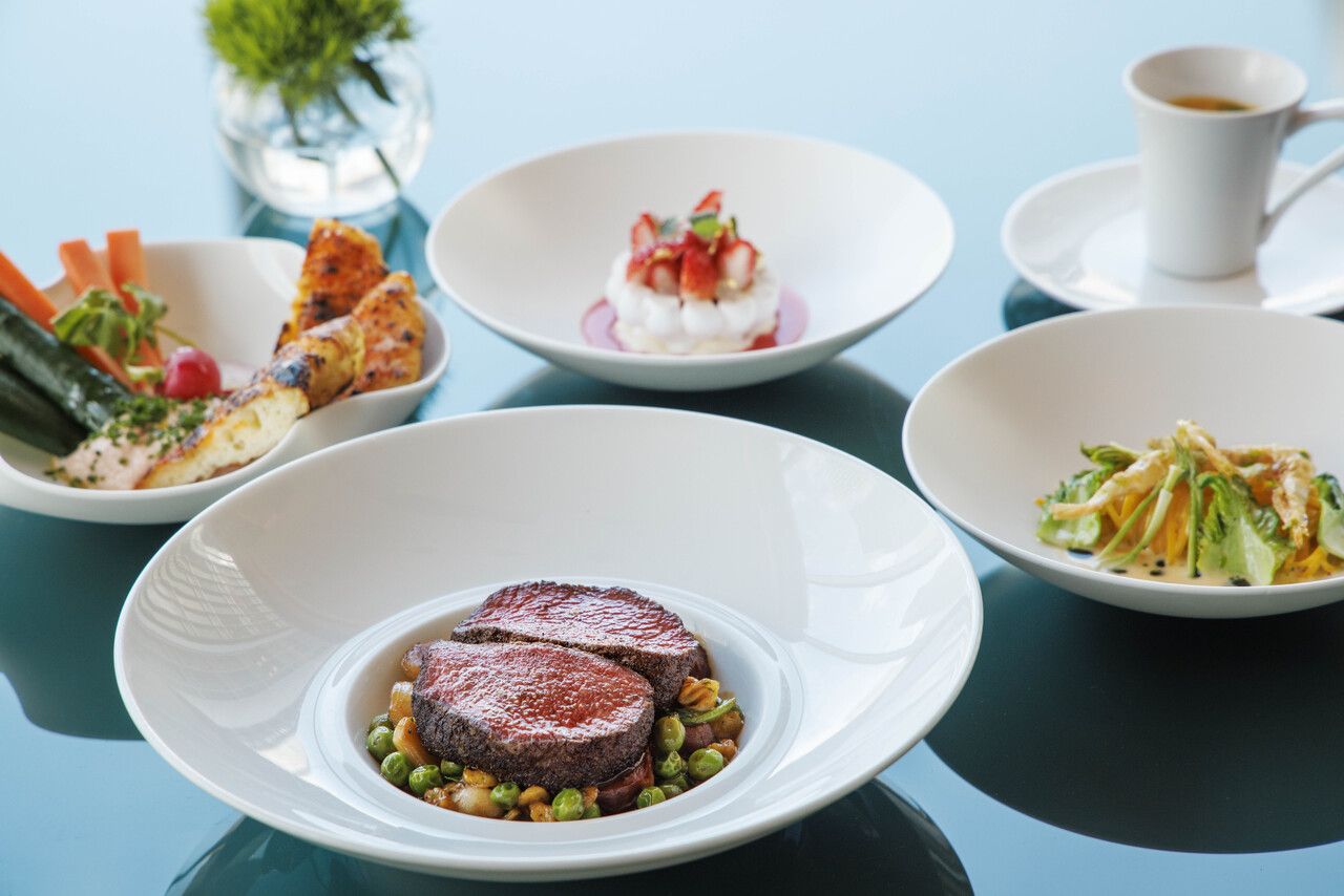 【3/1～MENU MAISON】 カナッペ・前菜・メイン・デザート 含む6品コース