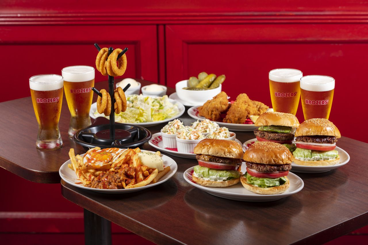 【Regular Course \4000プラン+飲み放題90分】選べる11種のバーガーとデザート含む7品のスタンダードコース！