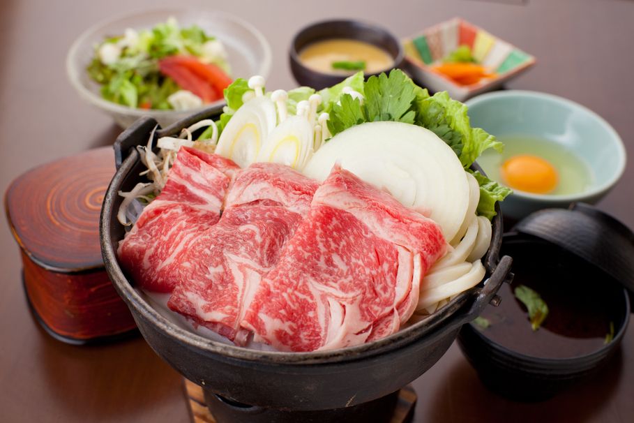Sukiyaki set meal 