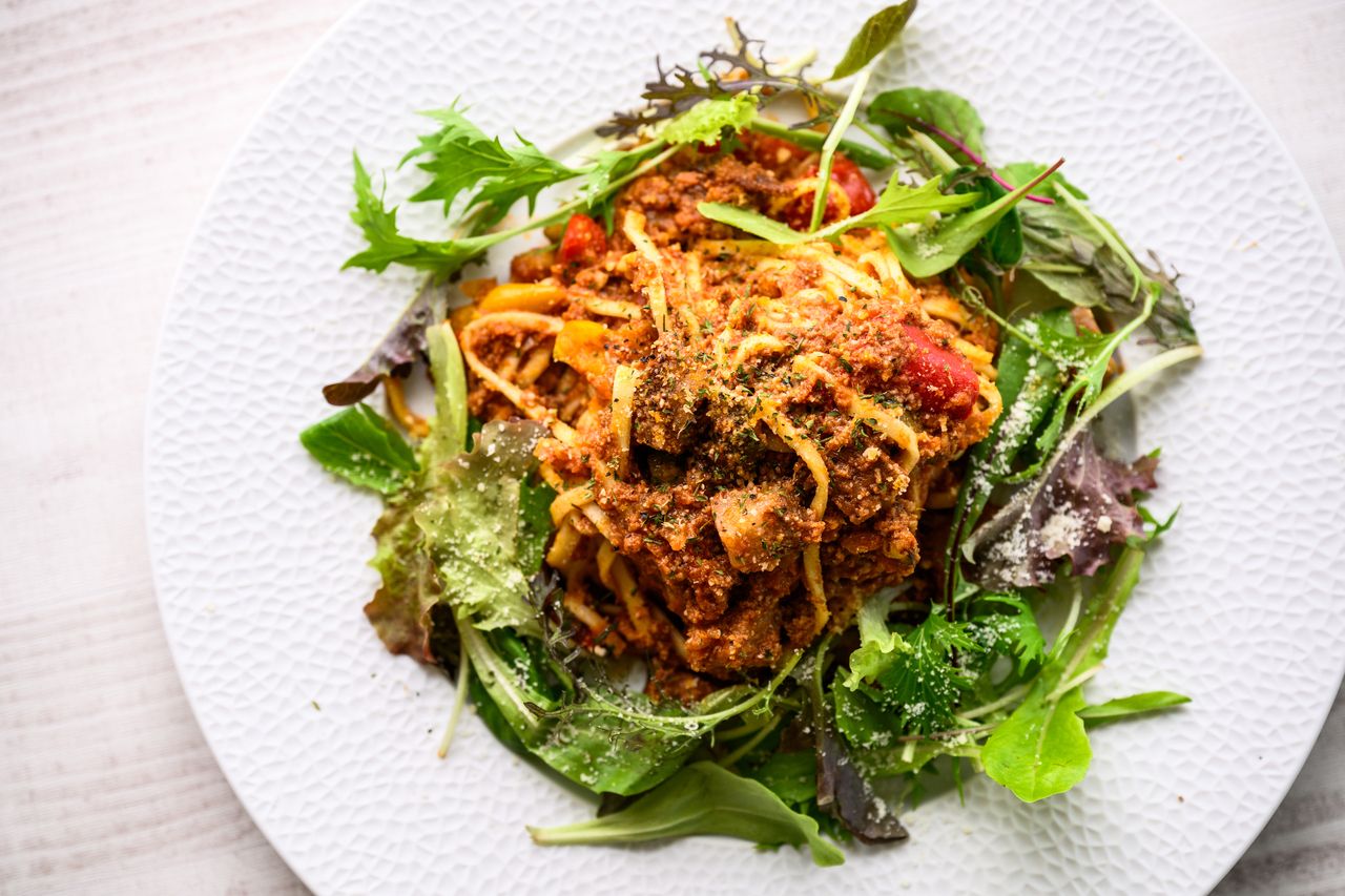 현산 야채의 보로네제+하프 뷔페