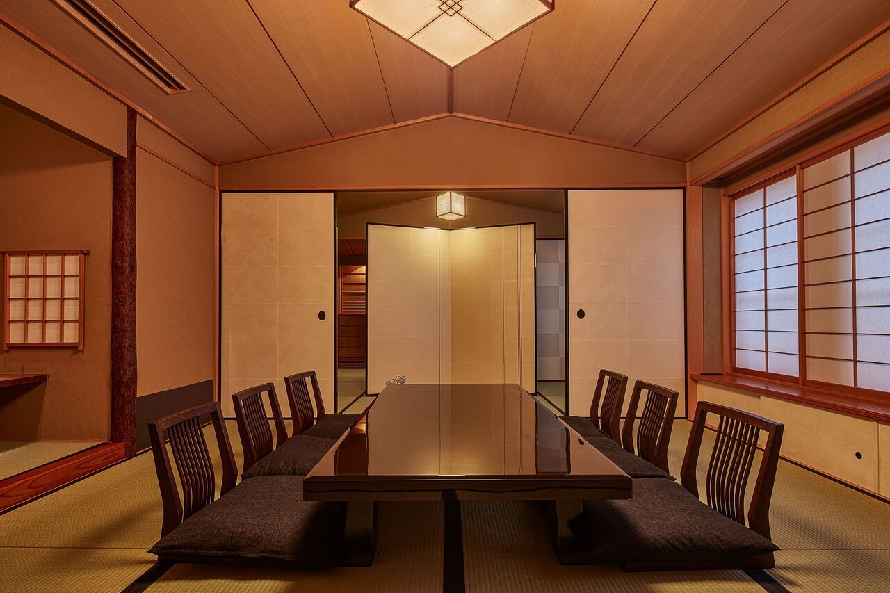 Private tatami room reservation plan for the evening: "Yaen"
