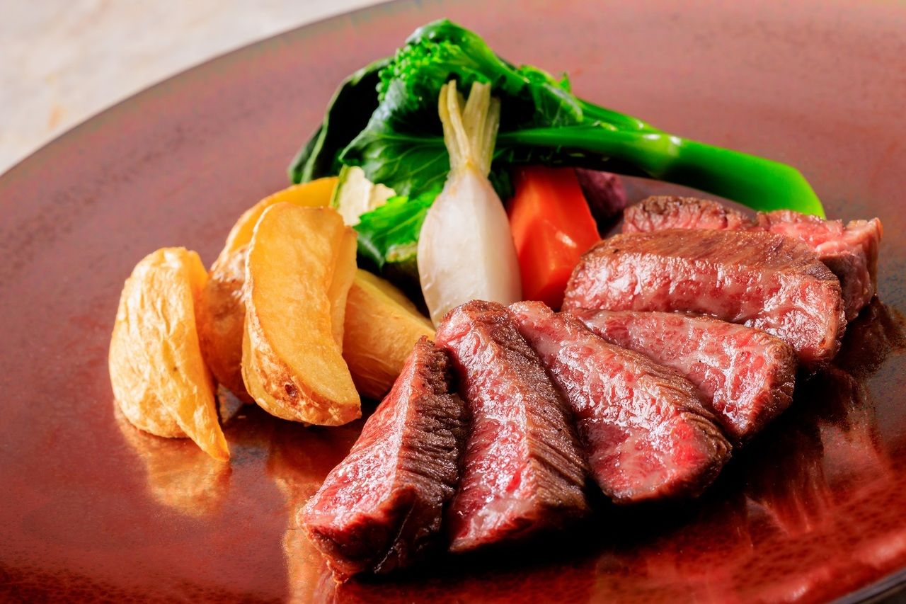 【ディナー】米沢牛肩ロースステーキセット（平日限定）