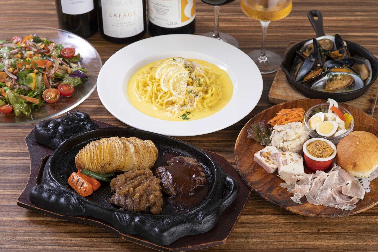 ALGOS Standard Plan [5 dishes + 2 hours all-you-can-drink]