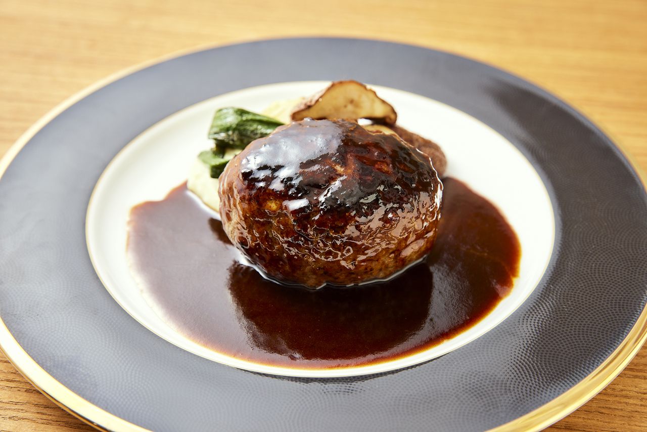 洋食屋さんのディナーコース