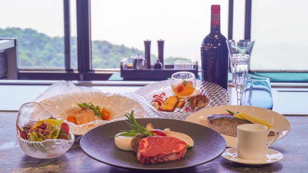 鉄板焼きランチ秋冬～天空～