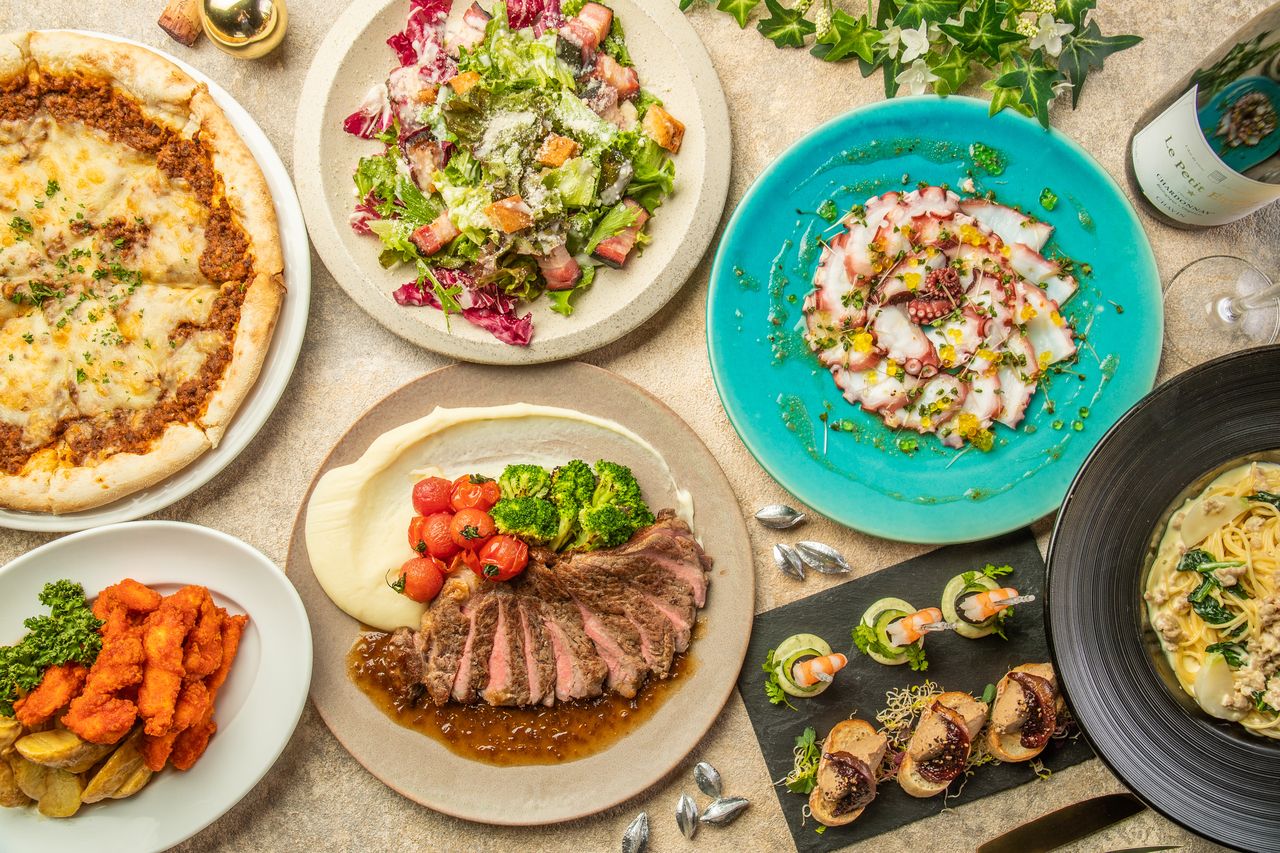 『卓球』忘新年会エクストラ(10品2.5時間飲み放題付)