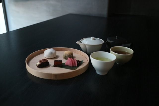 茶2种、日式甜点3种