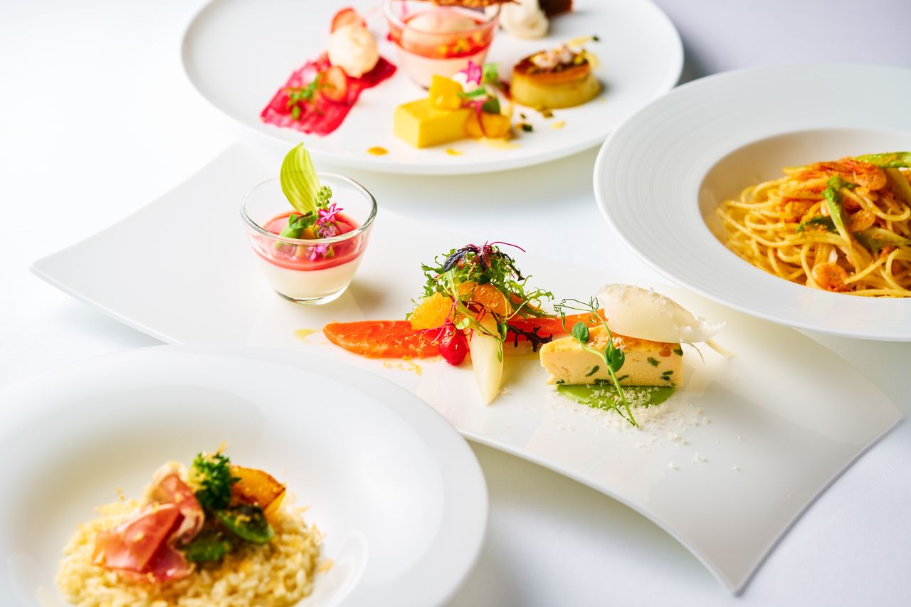 [Bellezza Winter] A three-course meal featuring winter delicacies made with seasonal ingredients