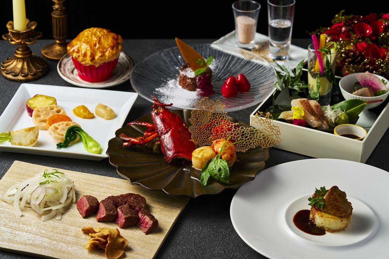 2025クリスマスディナーStar(スター）￥25,000 12/20〜12/25