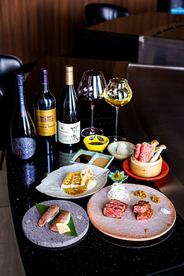 ワインペアリング（ドリンクオプションメニュー）