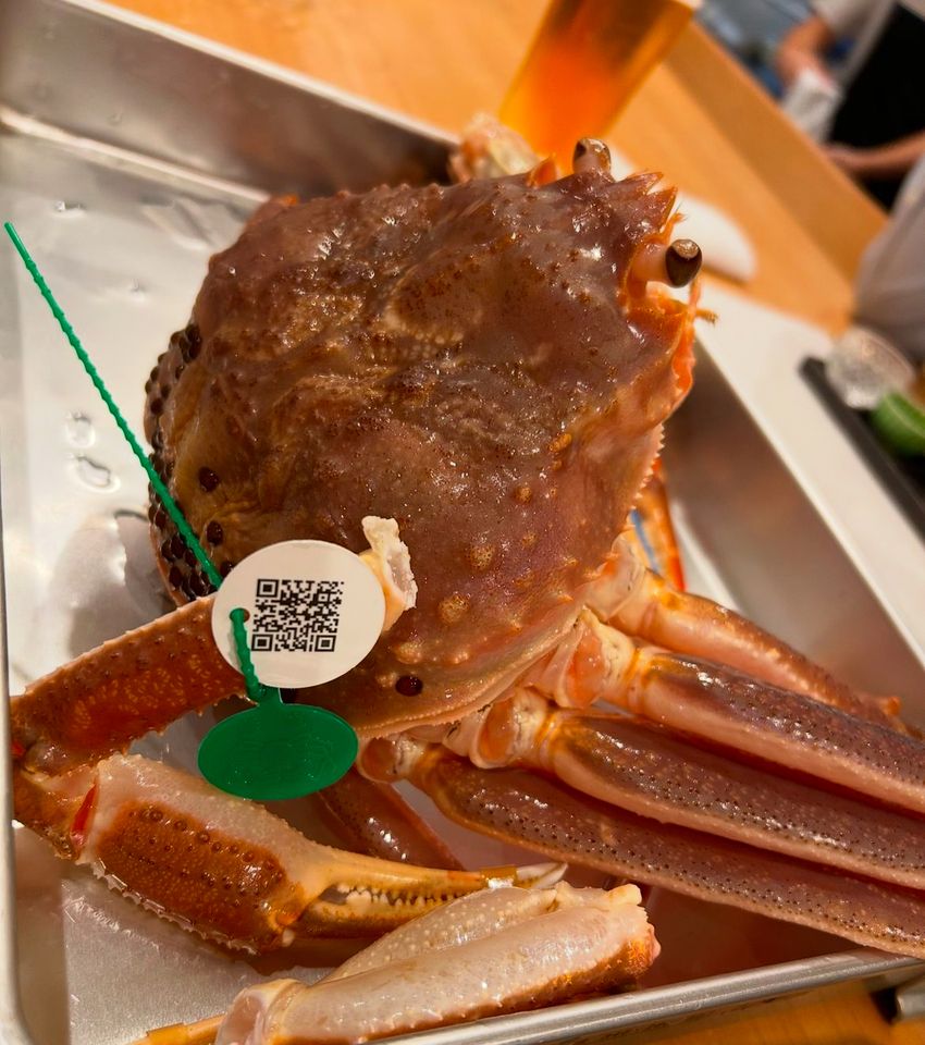 タグ付き松葉蟹を食べ尽くすプラン