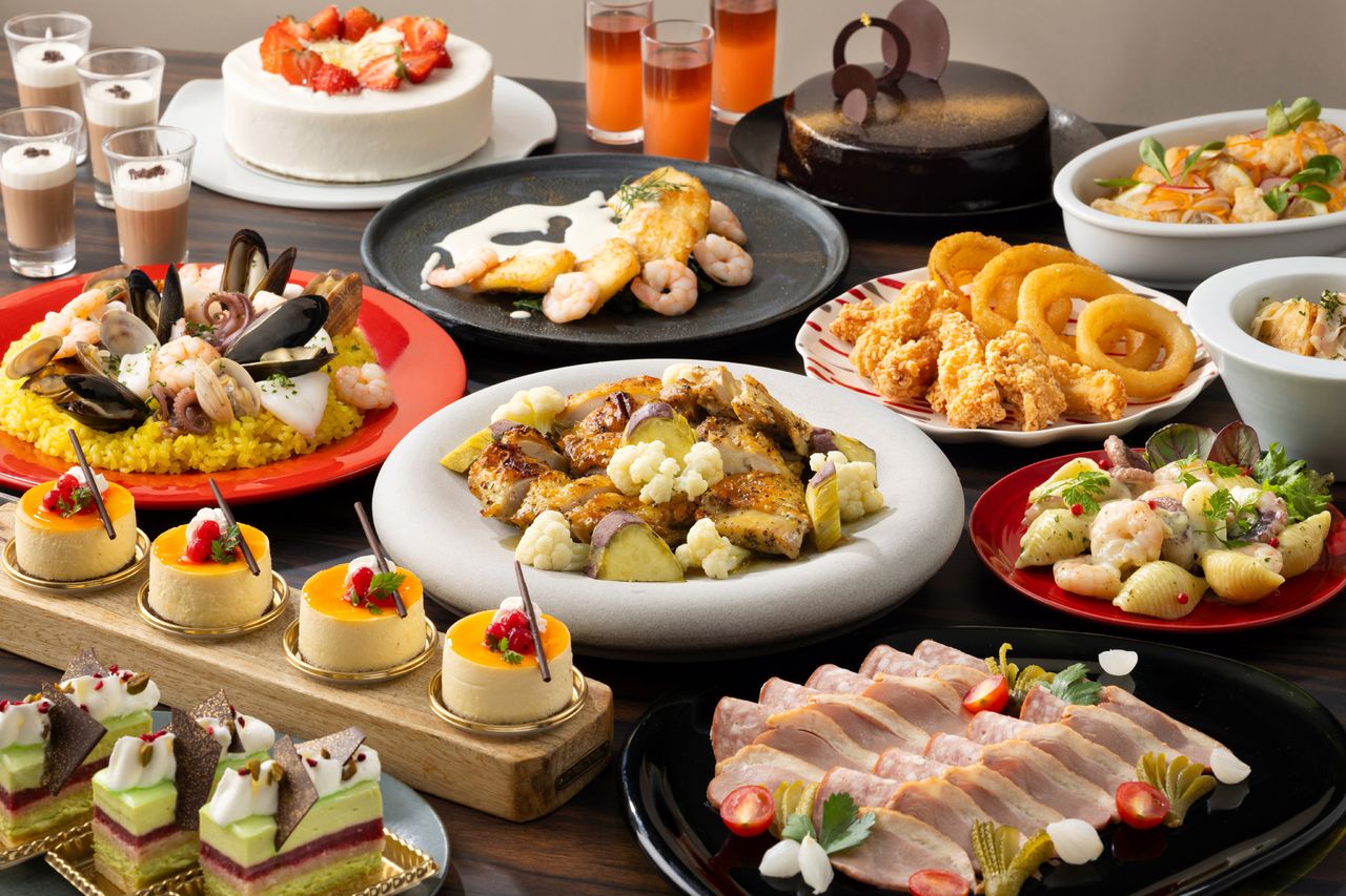 1月/平日ランチビュッフェ　「ファミリア ウィンター ビュッフェ」　※9０分制