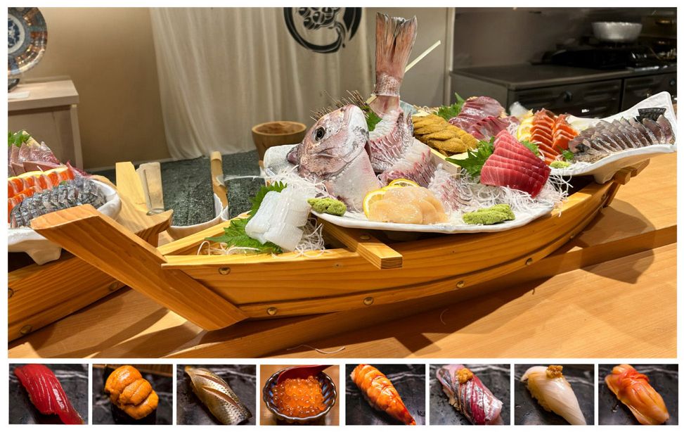 ≪極上船盛忘新年会プラン≫ 極上船盛と極上鮨の極上忘新年会コース