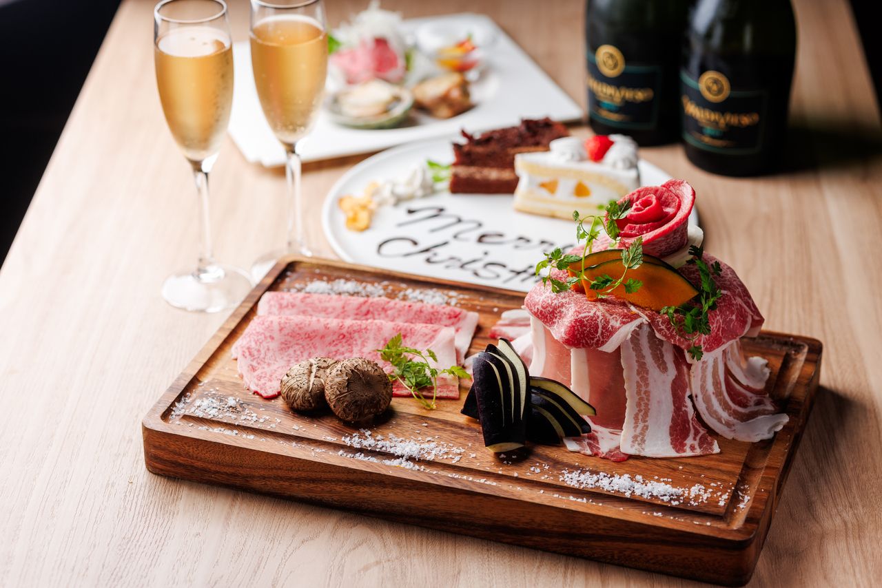 【2ドリンク付き】 牛の蔵 クリスマスコース