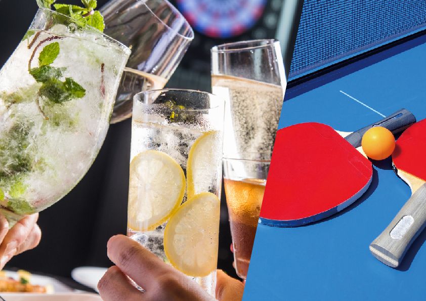 2次会プラン（2H飲み放題+スナック付き）『卓球』