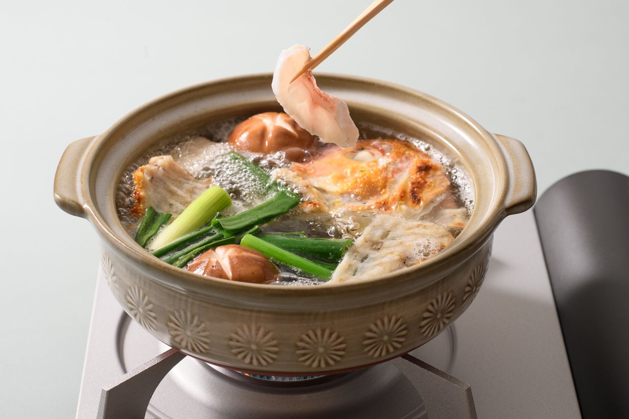 丹後ぐじしゃぶしゃぶ鍋コース