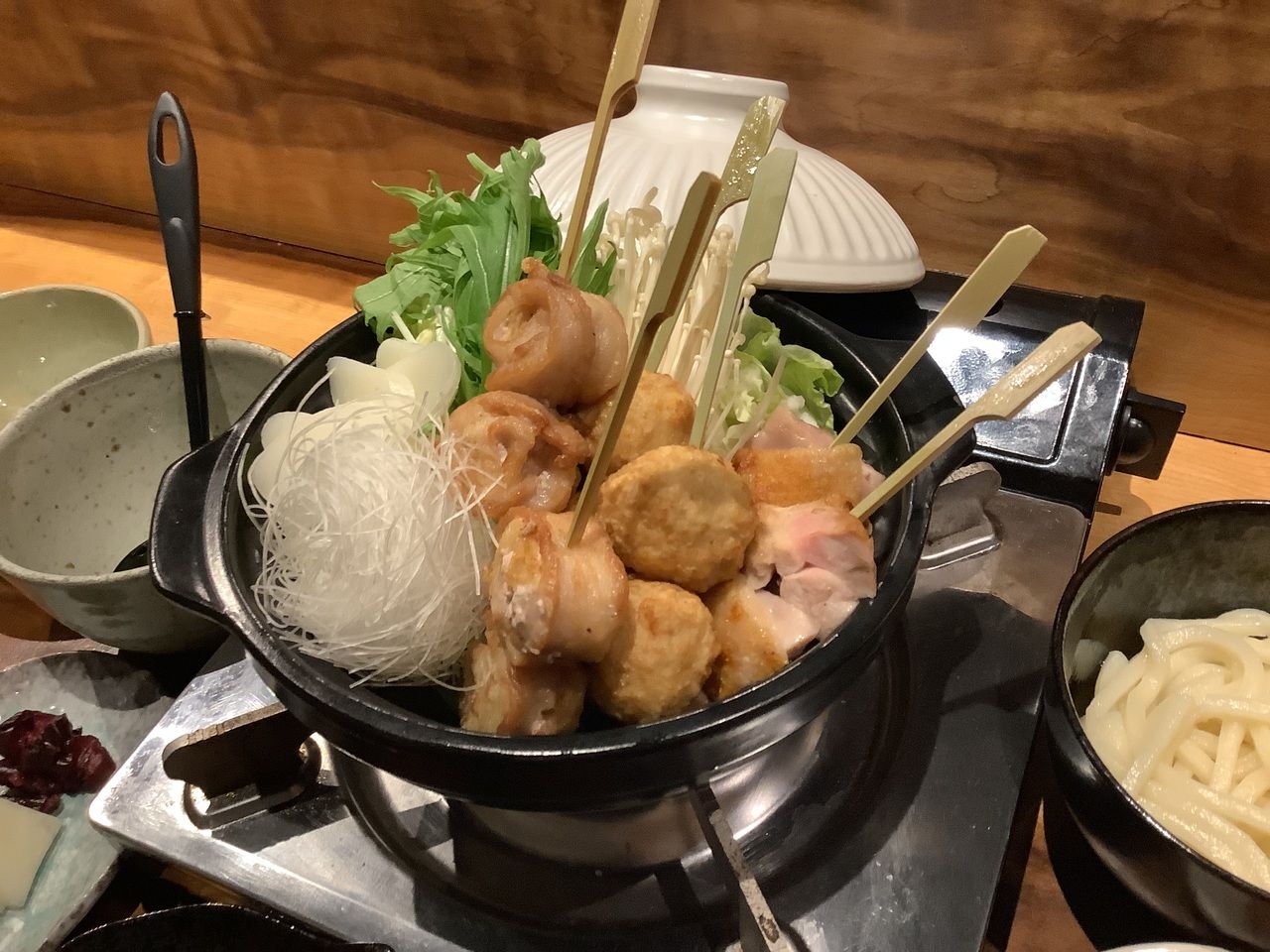 [Limited Time Offer] Tori Tokidoki Chicken Skewer Hot Pot Course
