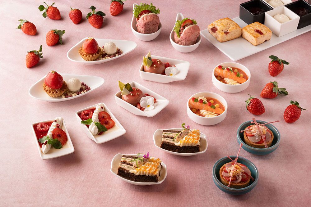 Strawberry Afternoon Tea Set with French fries (12/26~2026/6/14) 