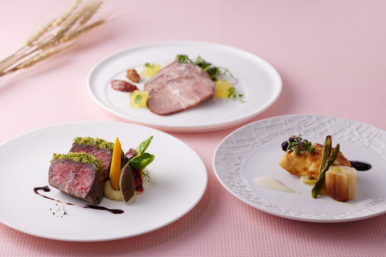 【ランチ】季節のゲートランチ：メインディッシュ2品