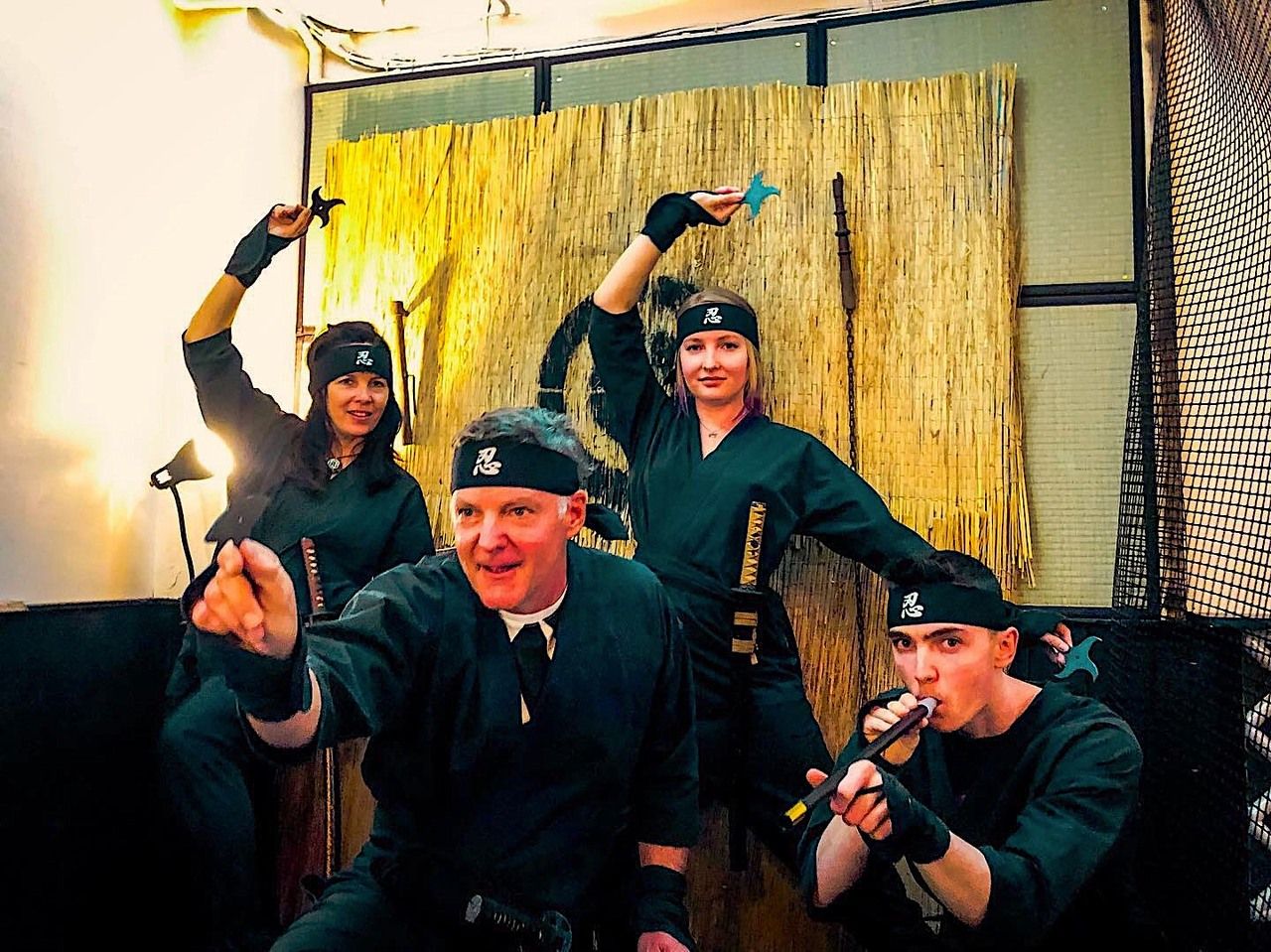 【Adult Rate(over 18yrs old)】Ninja Training+Ninja Costume Rental+One Meal+One Drink　N2