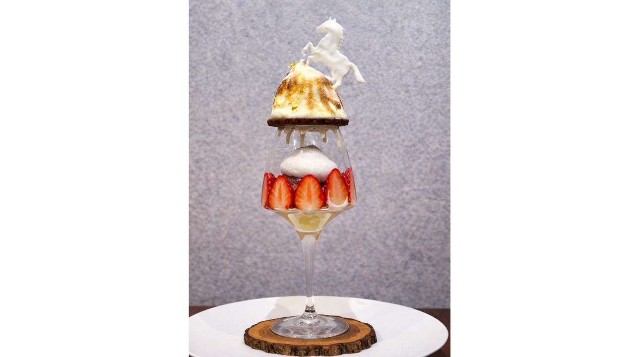 The Light of Hakuba Parfait － Drink Set