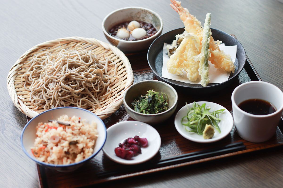 [Lunch Set] Tempura Soba Set