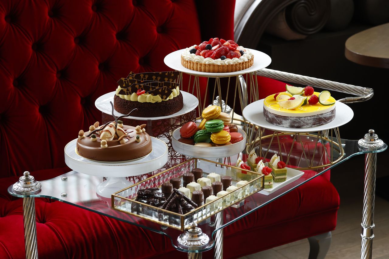 【幸せ！デザートワゴンプラン】選べる2ディッシュ＋TWGカフェフリー（平日限定）