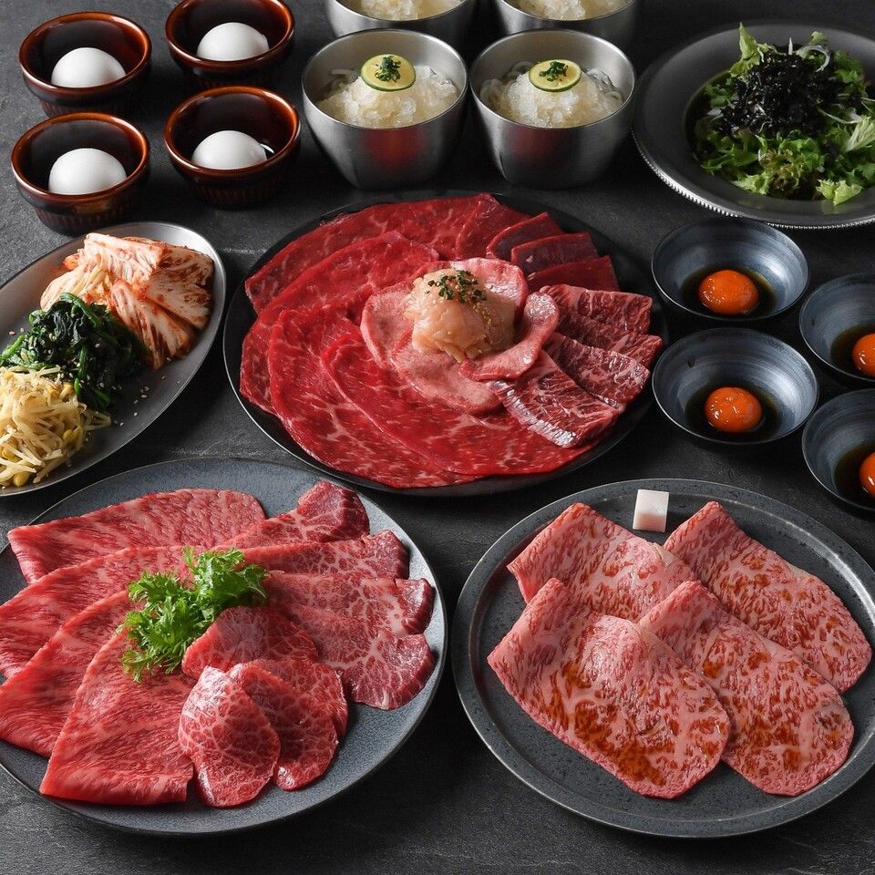 名物YAKISUKI｜黒毛和牛満喫コース 7,000円〈料理のみ〉