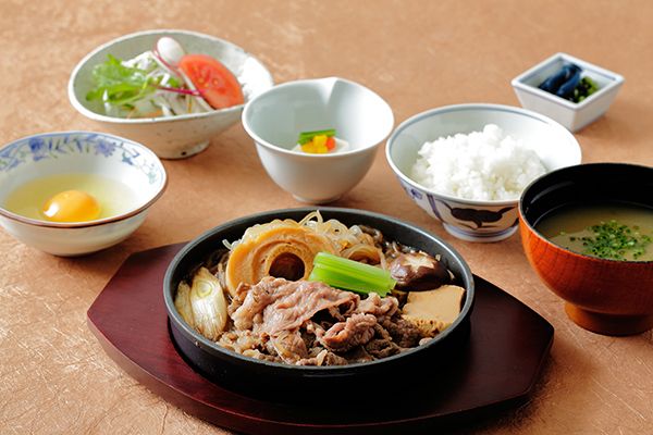 すき焼定食