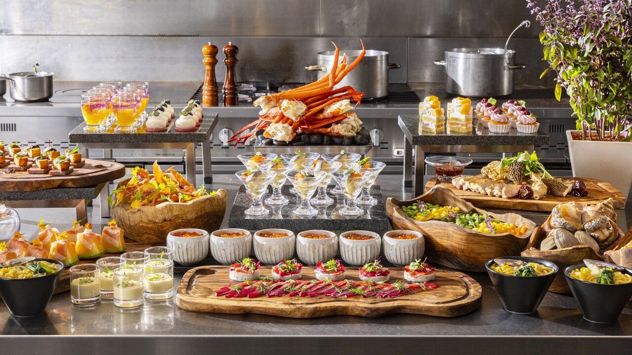 Chefs Treat Lunch Buffet Hokkaido with Conrad Bear