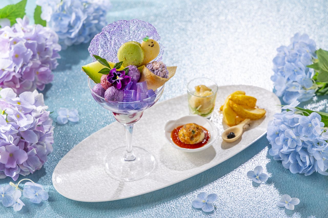 Hydrangea Parfait & Savory (May 7th - July 7th)