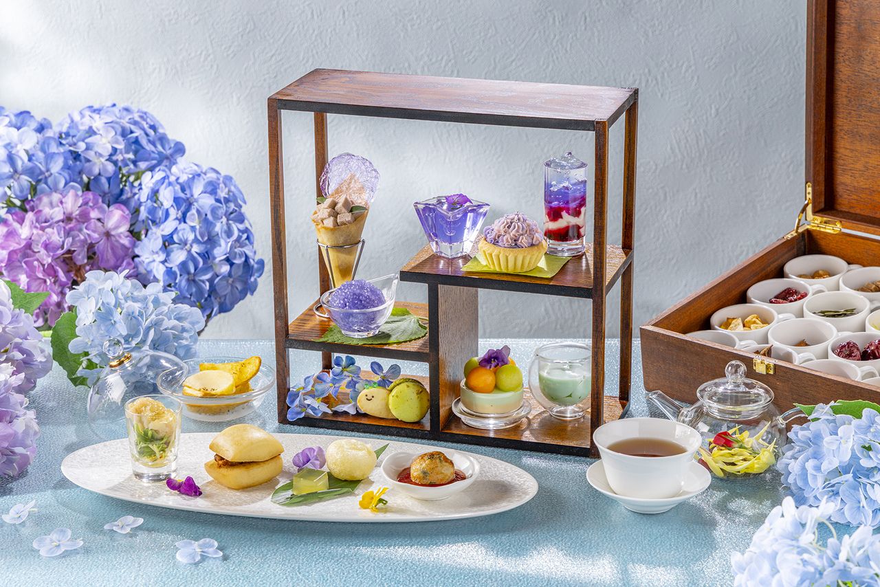Hydrangea Chinese Afternoon Tea (May 7th - July 7th)