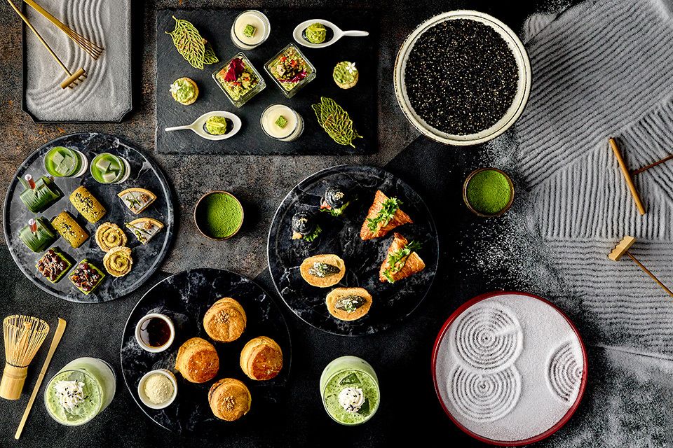 【5/1～6/30】＜土日祝2部14:00入店＞WEB特別価格！ストリームアフタヌーンティー～GREEN MEETS SESAMI～