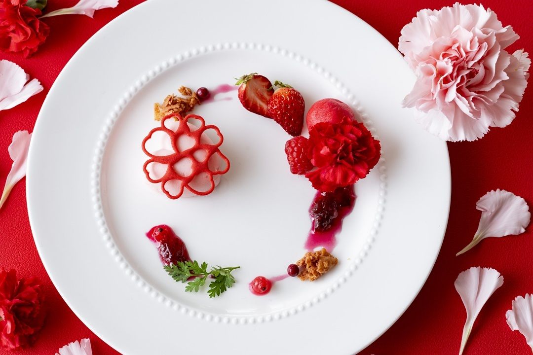 母の日特別デザート付き 藤コース