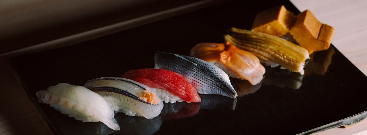 Omakase course- Nigiri with Otsumami