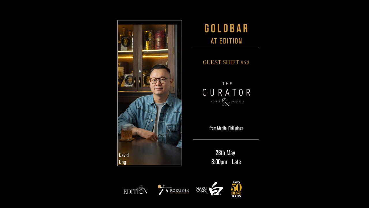 5/28（火）Guest Shift #43 Curator x Gold Bar at EDITION 