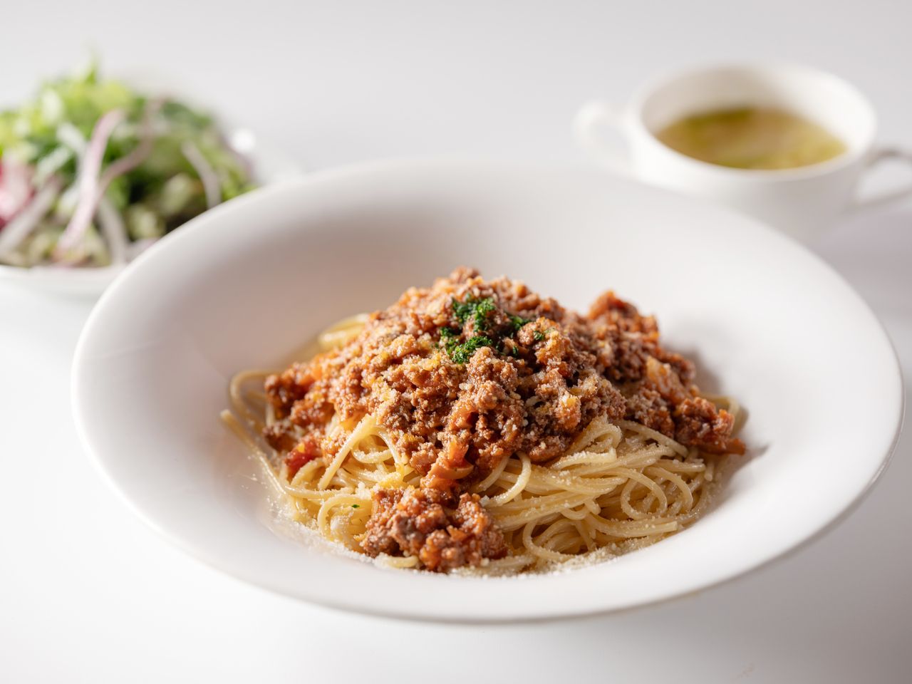 ハーフビュッフェ・Aランチ‗★ミートソーススパゲティ★