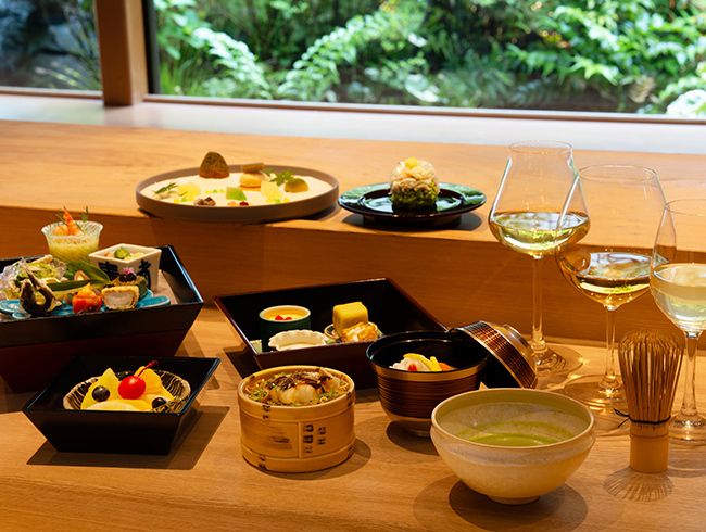 Experience Japanese afternoon tea + chiffon cake souvenir