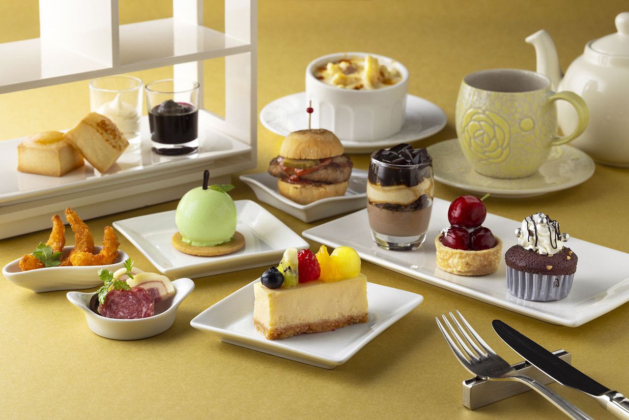 [Prepayment] [Weekdays 11:30 or 14:00 entry, two-session passage seating reservation] Cheese Afternoon Tea Marunouchi Jikan