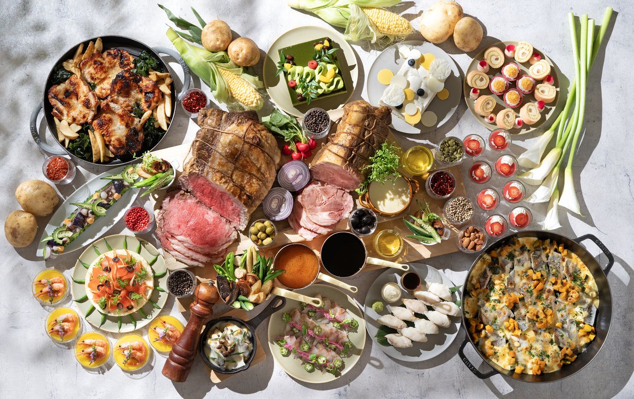 【平日】北海道フェア　～真夏のご褒美。涼やかなる北の美食紀行～　　　　　　ローストビーフ&ドルチェ　ランチ　シニア