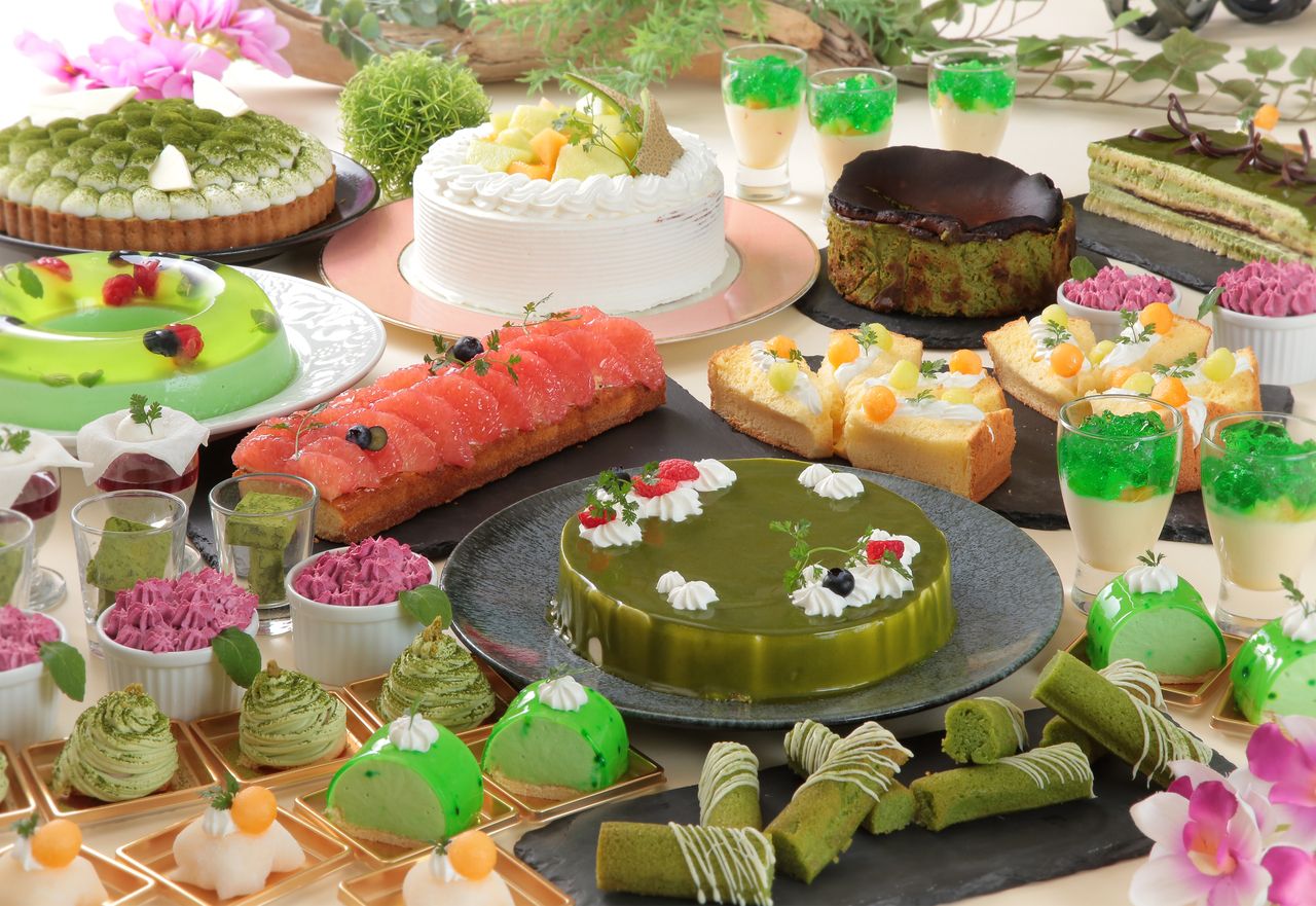 5月9日～6月28日　ランチブッフェ抹茶&メロンフェア　小学生