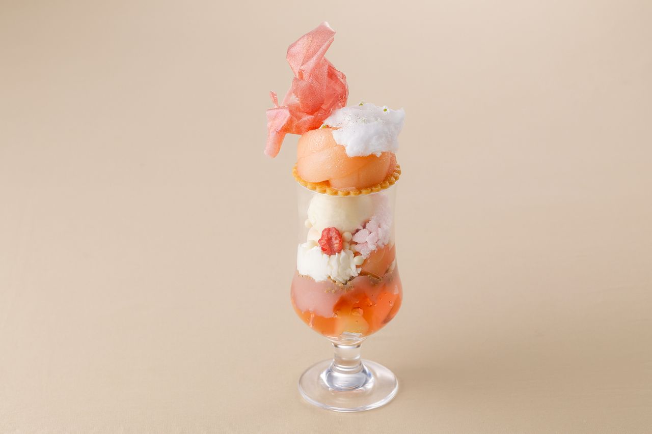 WEB予約限定【7月】グリンデルワルドパフェ～Mignon～ミニョン～（コーヒーまたは紅茶付き）