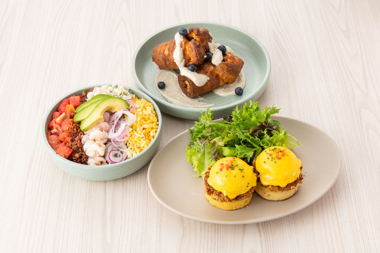 Omotesando Exclusive NY Crab Cake Brunch Course