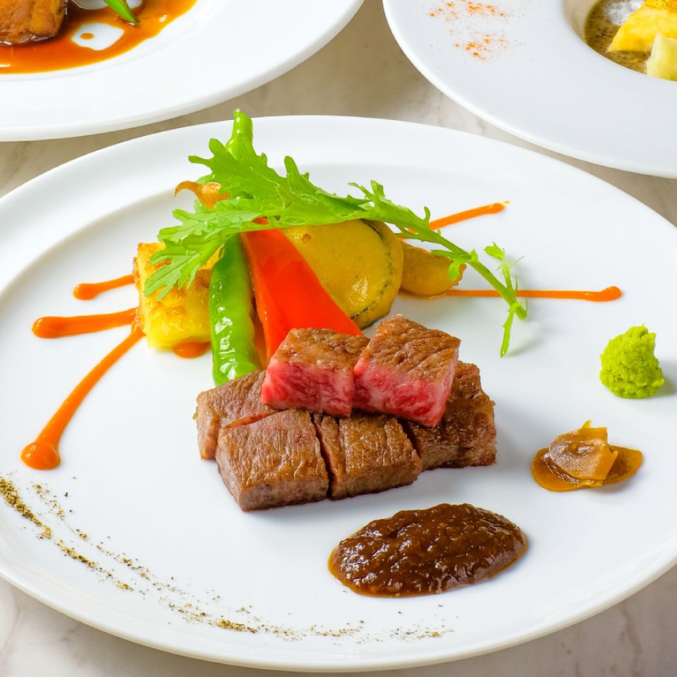 当日予約OK【神戸牛ステーキ　食べ比べセット】全6品|神戸牛スープ・神戸牛ステーキ2種・デザートなど